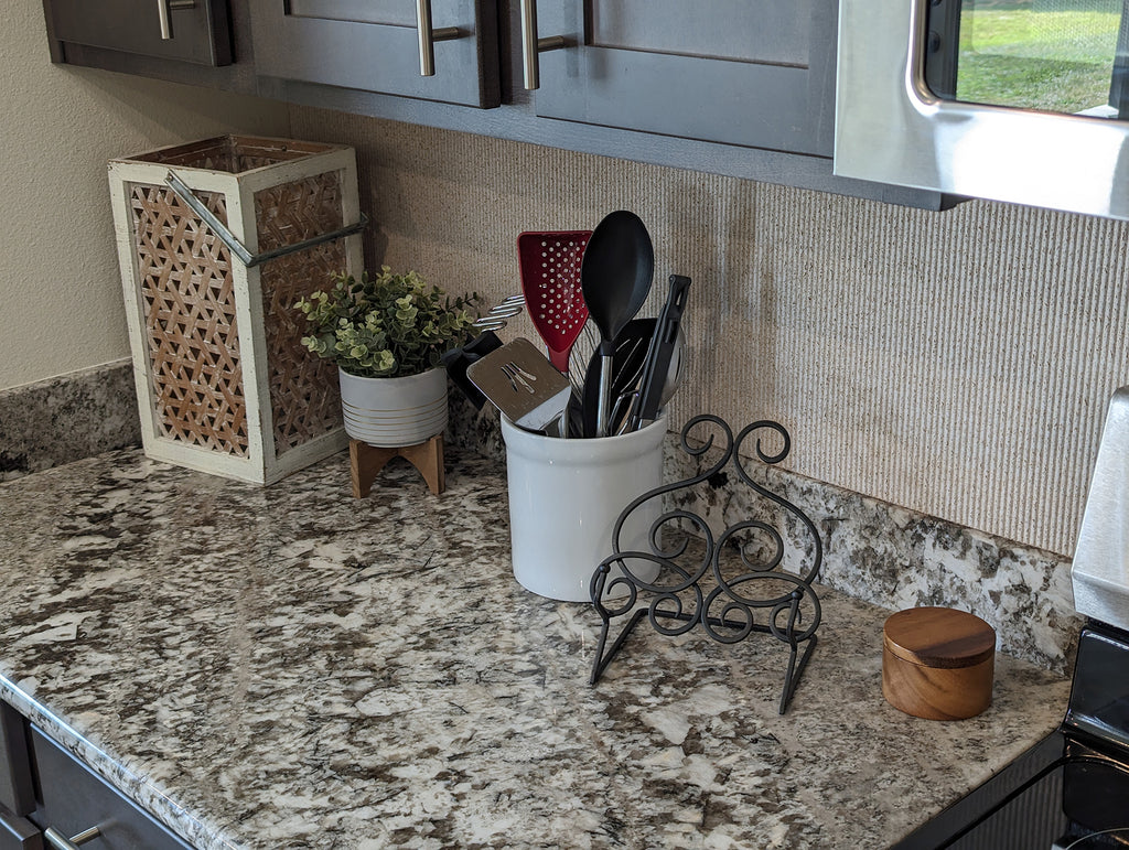 Linen Ripple Comb Linen Pattern Tiles | Ripple Effect Wall Tiles | AmCork