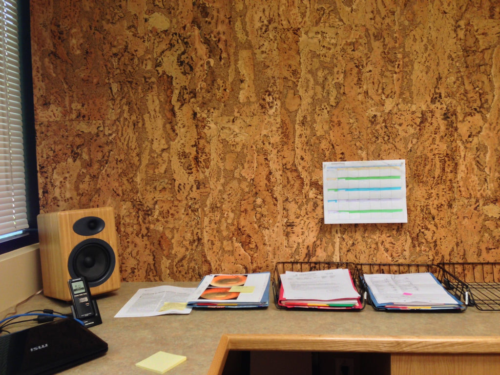 Natural Charred Cork Wall Panels Modern Wall Tiles