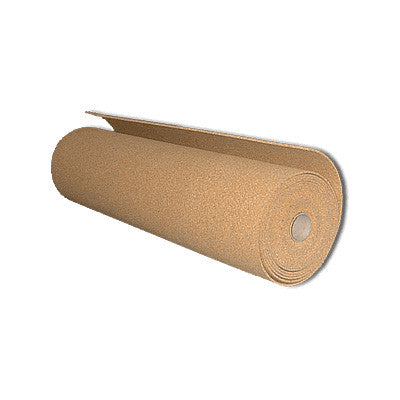 200 Sq. Ft. Cork Roll Cork Mat Roll 48 x 600 Inch Cork Underlayment Roll  1/8 Thick Sound Insulation Cork Board Roll Mildew and Moisture Proof Cork