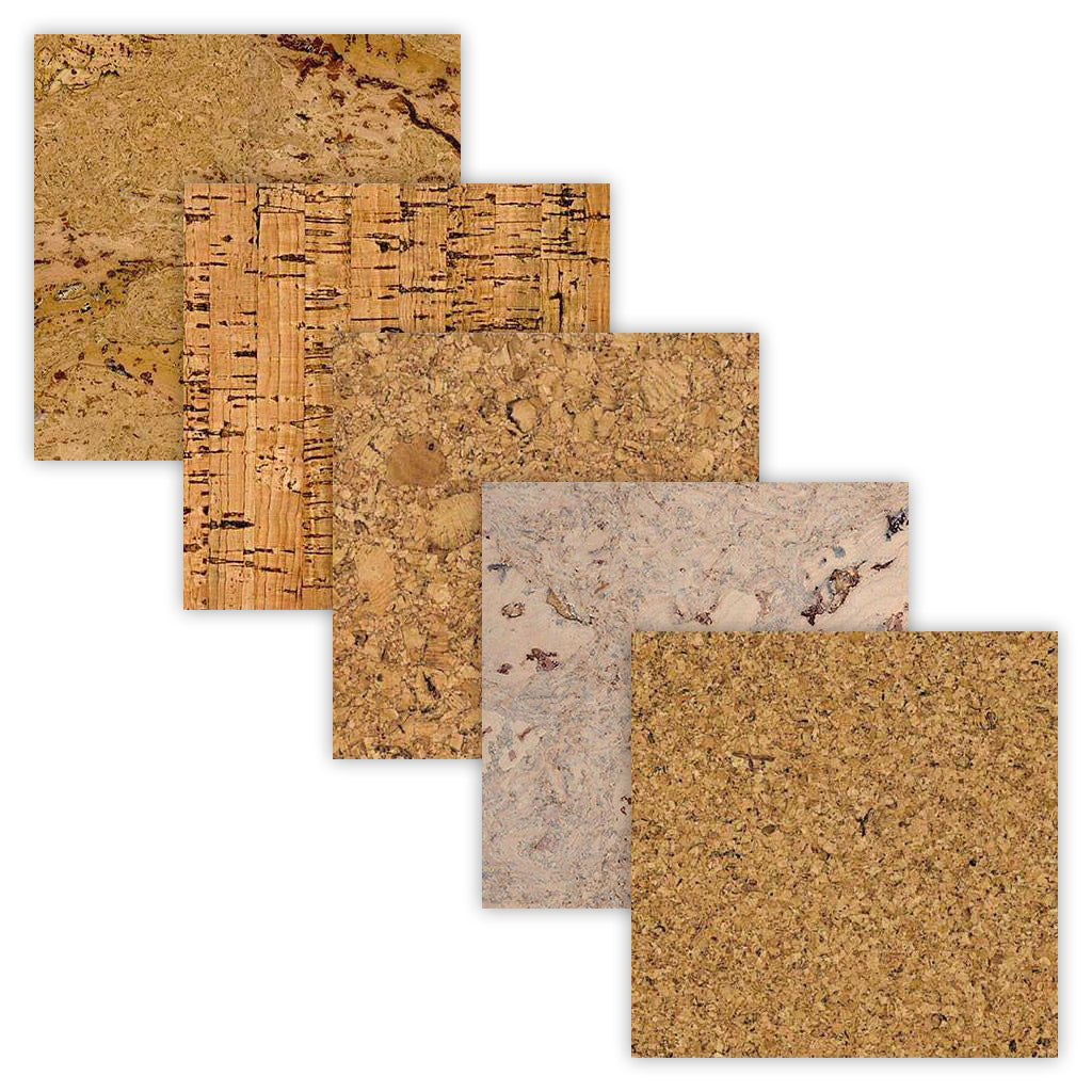 Cork Flooring Samples, Samples of Cork Floor Tiles